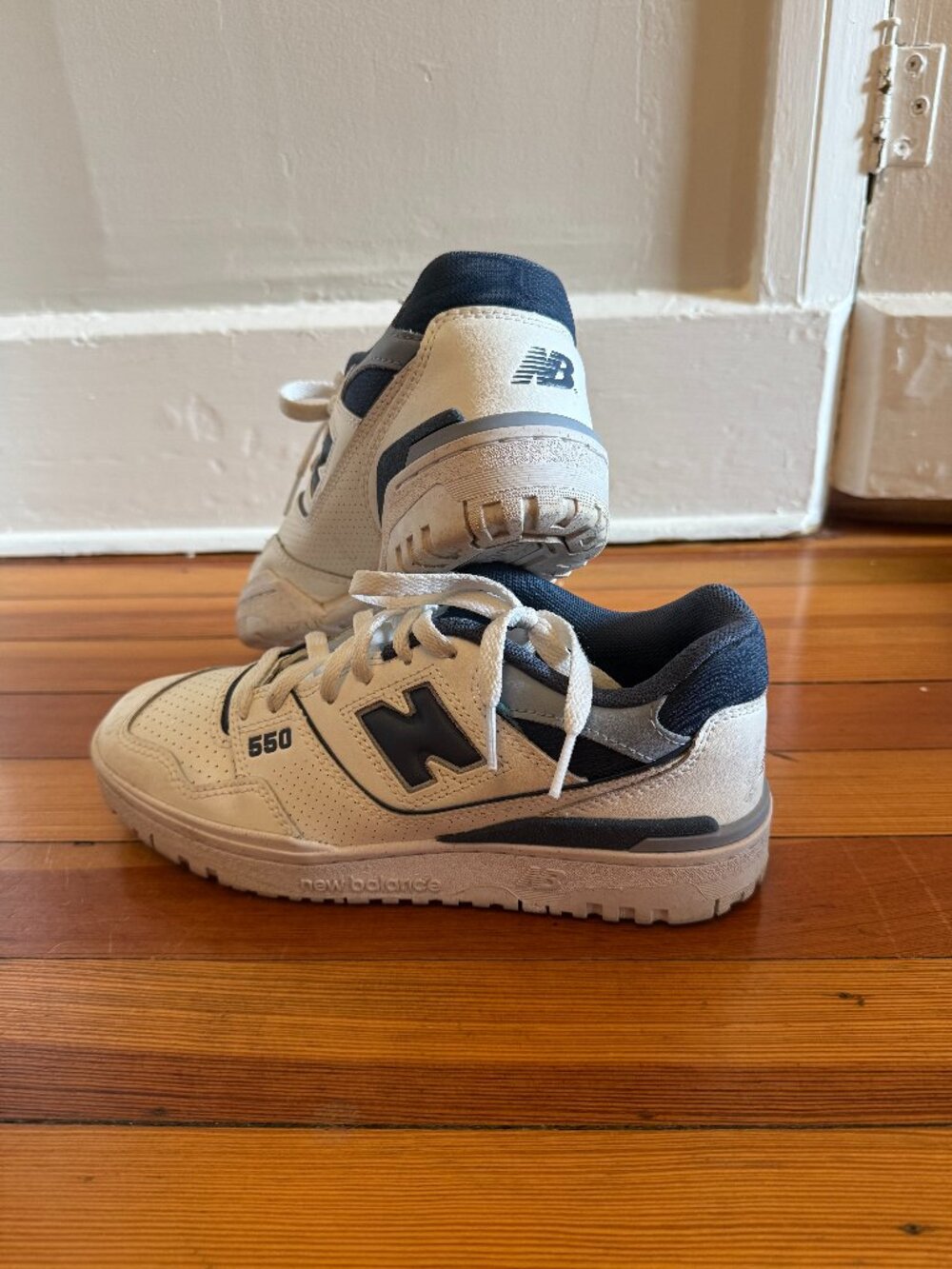 New Balance-(WMNS) New Balance 550 'White Vintage Indigo'
